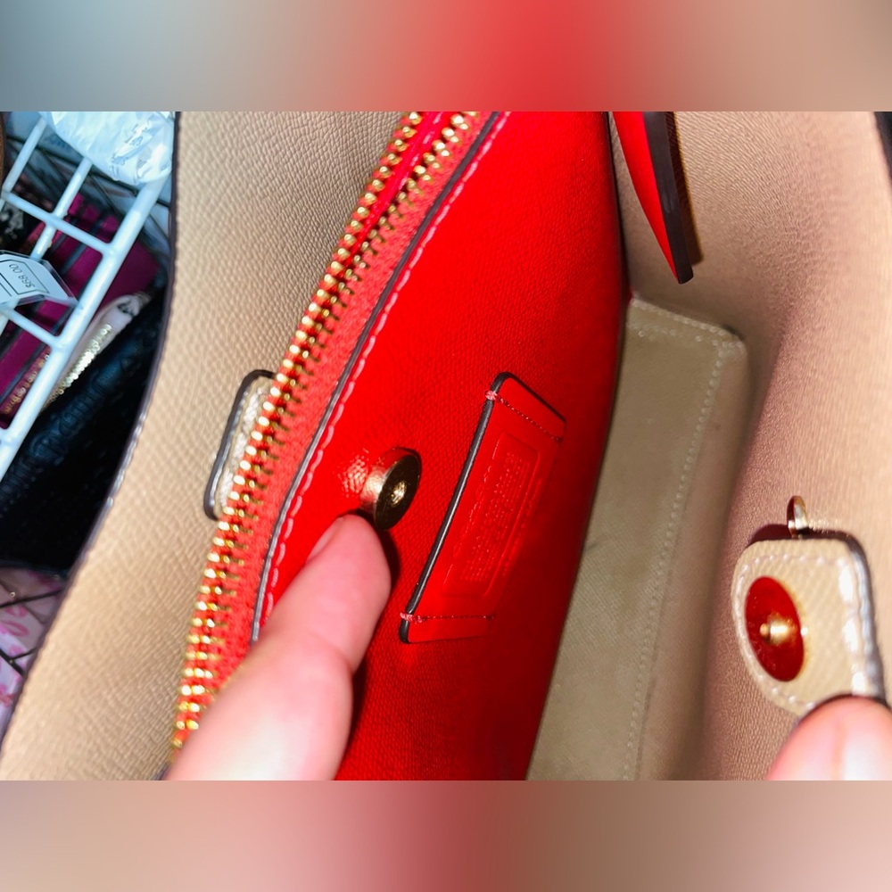 Coach cherry 🍒 bag - Picture 8 of 10